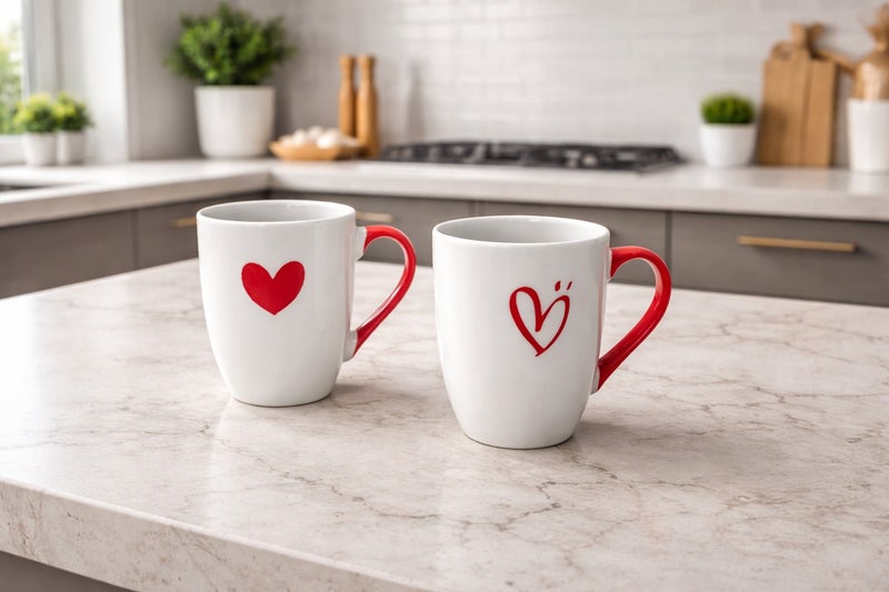 2 مج بورسيلين متعدد الأشكال